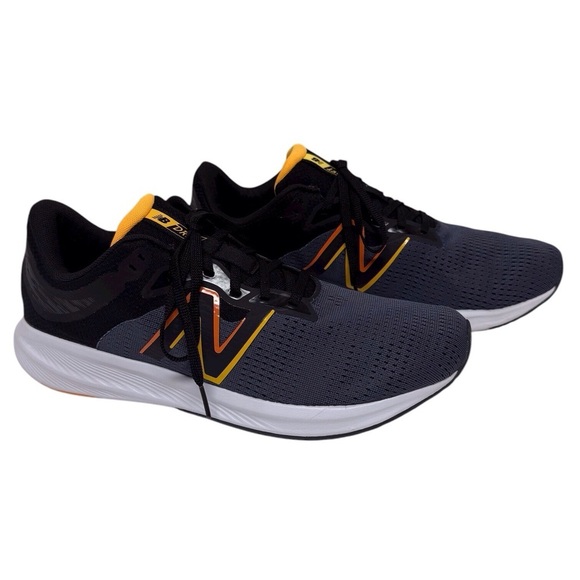 New Balance DynaSoft Drft V2 Men\'s Athletic Shoe D. Gray/Blk/Yellow Size-8.5 EUC main image 6